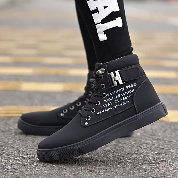 Baskets montantes décontractées pour hommes