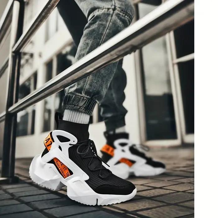 Chaussures de papa tendance pour hommes, chaussures de sport montantes décontractées d'automne 2025, chaussures à la mode, légères et polyvalentes