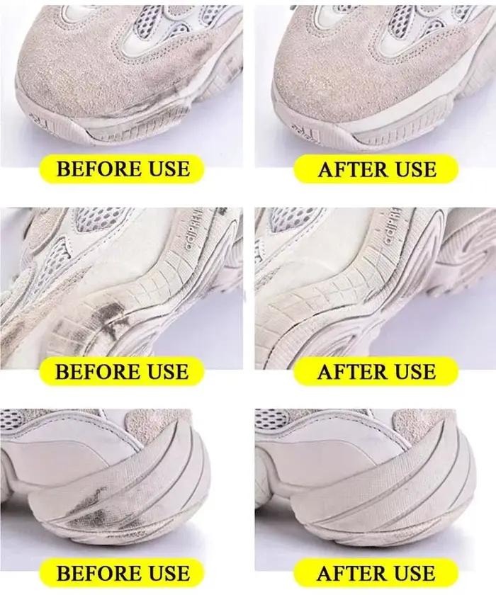 Gomme de nettoyage pour chaussures en cuir suédé Nubuck mat