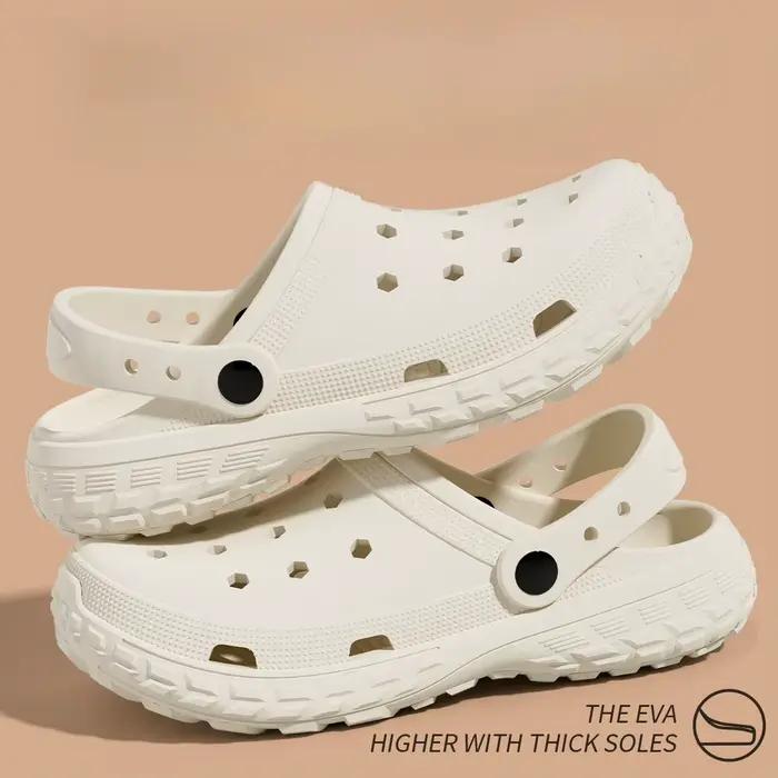 Chaussures perforées antidérapantes pour hommes, semelles épaisses, confortables, adaptées à la conduite, pour couple, adaptées à la tenue en extérieur