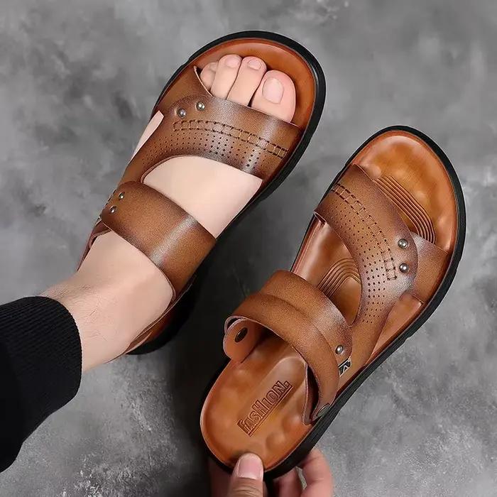 Sandales décontractées à fond souple pour hommes