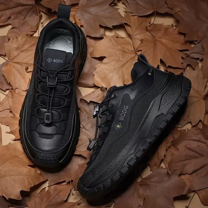 Chaussures de randonnée homme baskets imperméables résistantes anti-glissement sportives légères à lacets pour camping en plein airUsageId54