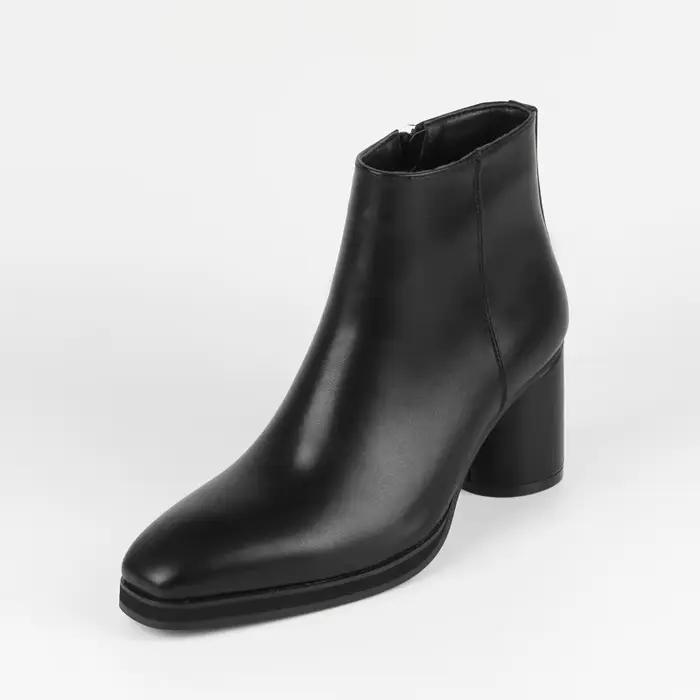 Bottines Chelsea de haute qualité pour hommes, bottines d'affaires noires à la mode, bottines classiques à talons hauts de Style britannique