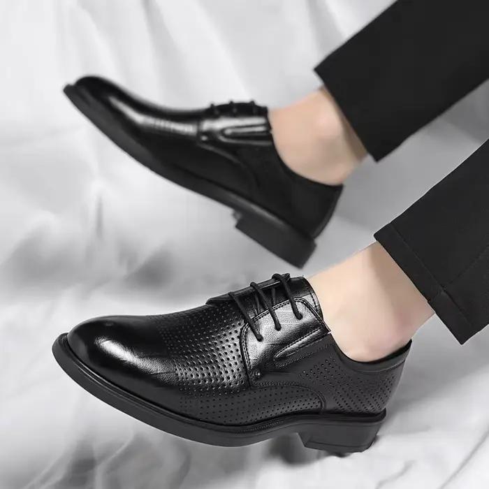 Chaussures en cuir Hallow pour homme Printemps-Été 2026