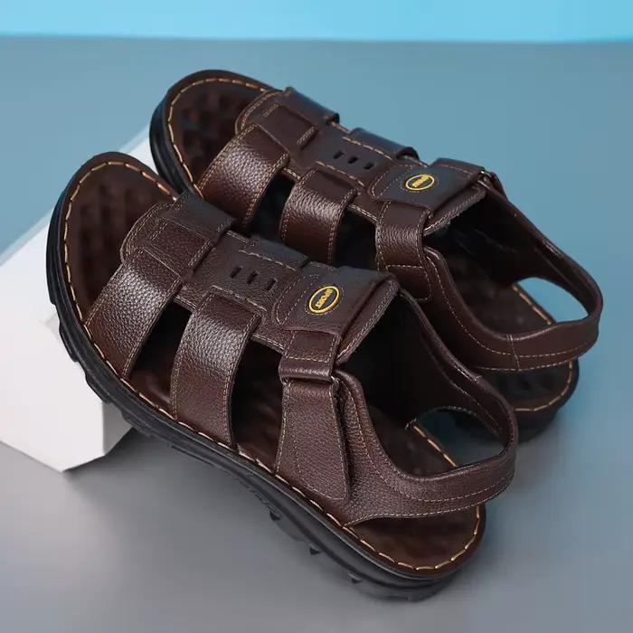 Sandales en Cuir group pour Homme