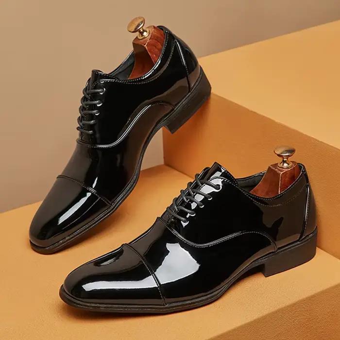 Chaussures d'affaires en cuir pour hommes