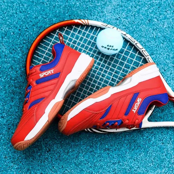 Chaussures de Tennis pour hommes respirant Sports de plein air salle de sport femme Badminton unisexe décontracté