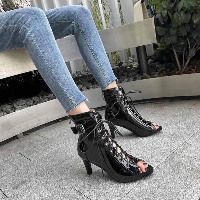 Nouvelles bottes de danse Salsa Jazz Tango pour femmes, bottes sexy et confortables pour danse en plein air et occasions spéciales