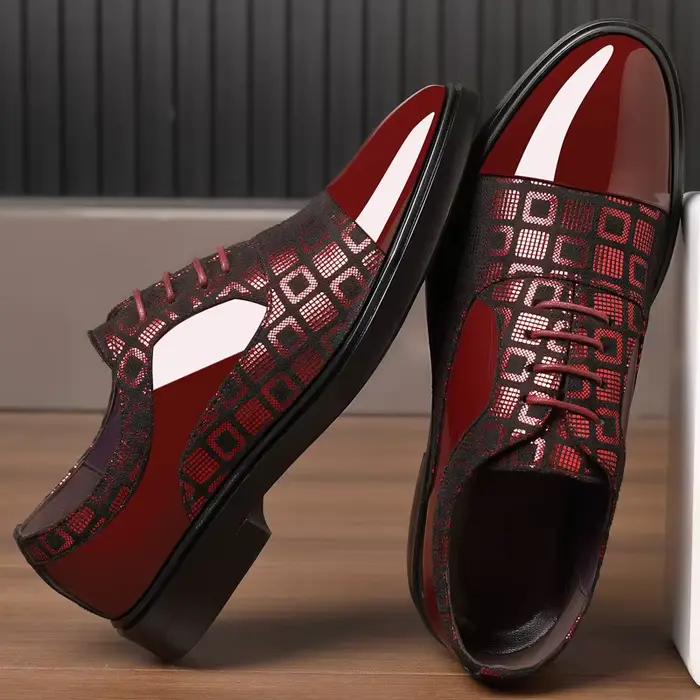 Chaussures habillées de luxe pour hommes 2025 printemps automne mode costume formel