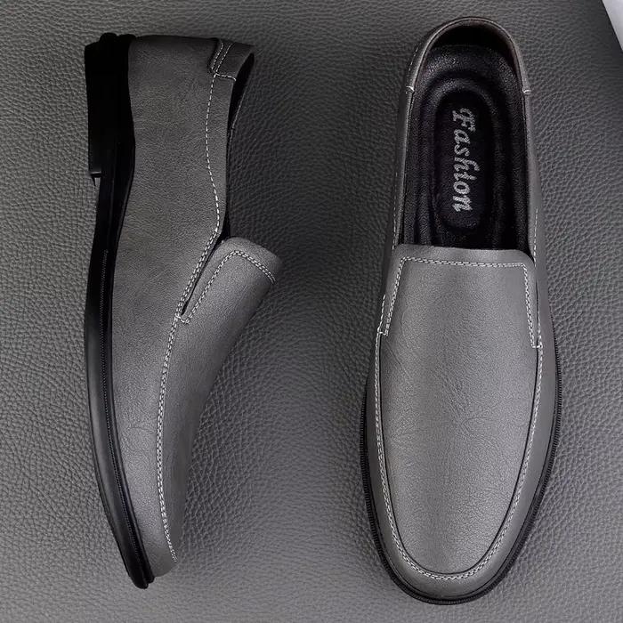 Mocassins italiens de luxe pour hommes