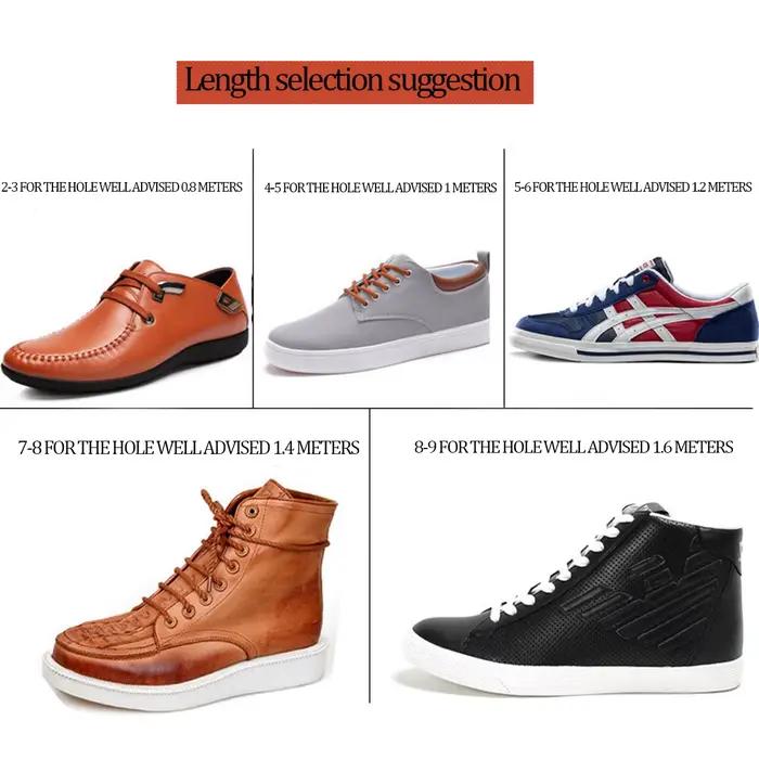Lacets ronds cirés pour chaussures habillées pour hommes – imperméables et durables