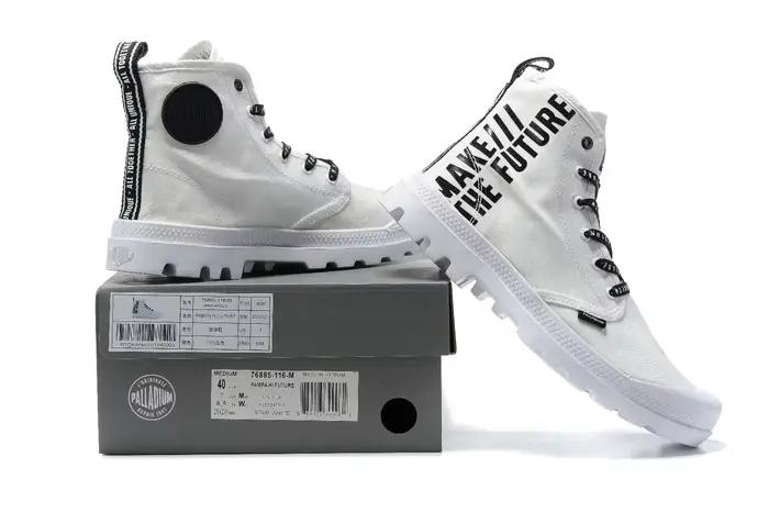 2026 Original PALLADIUM Chaussures montantes classiques en toile pour Hommes et Femmes