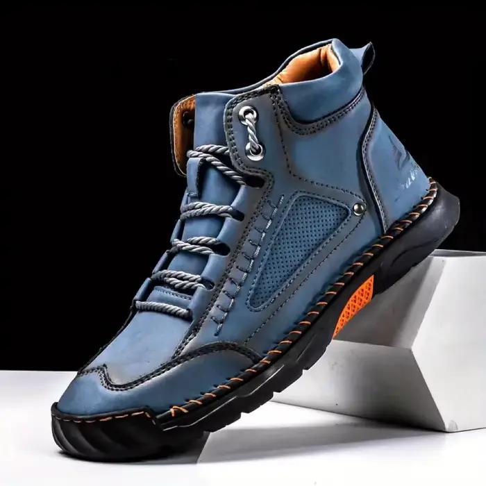 Bottes en cuir pour hommes