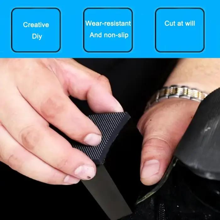 Feuille de remplacement de semelle en caoutchouc pour chaussures