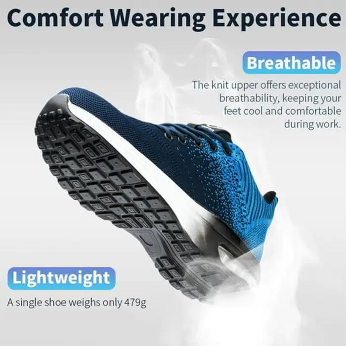 Chaussures de travail à bout en acier pour hommes et femmes