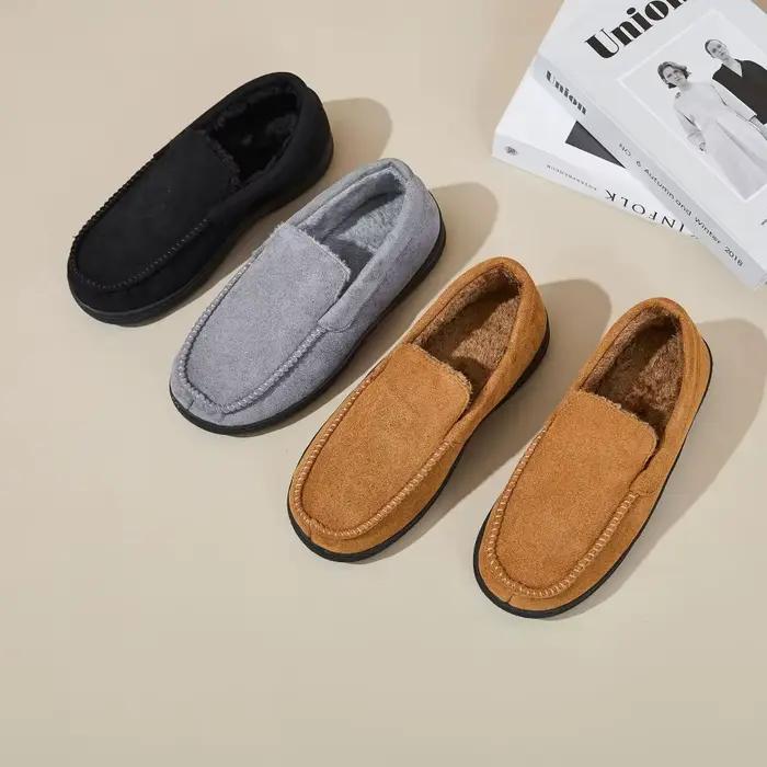 Mocassins chauds et moelleux pour hommes