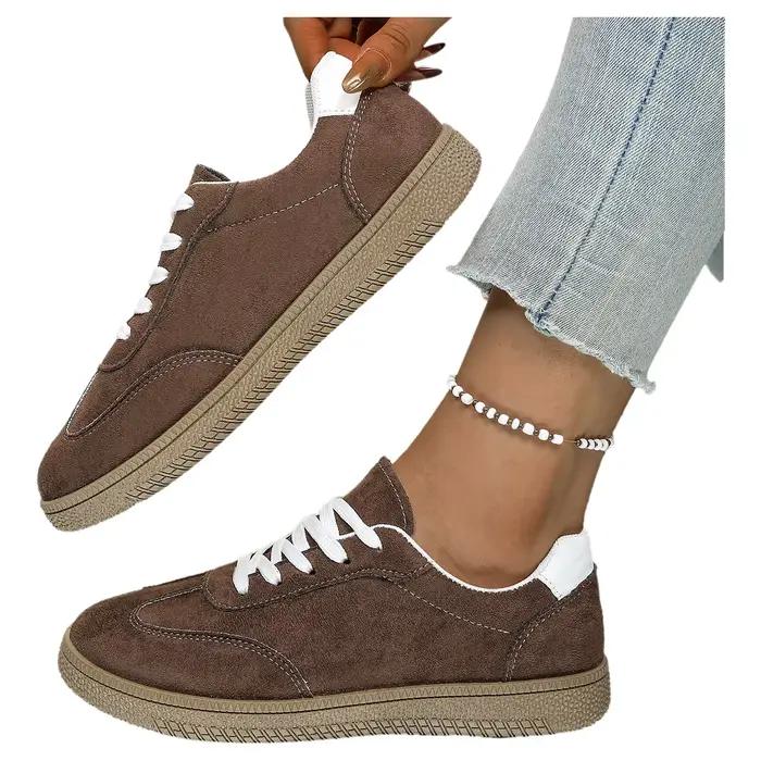Chaussures de sport rétro polyvalentes et confortables pour femmes