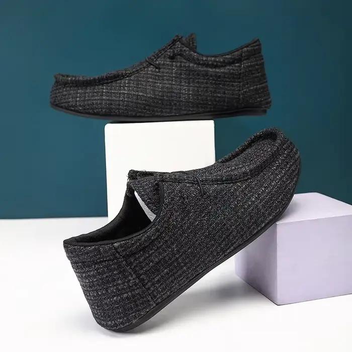Chaussures Bateau en Toile pour Homme