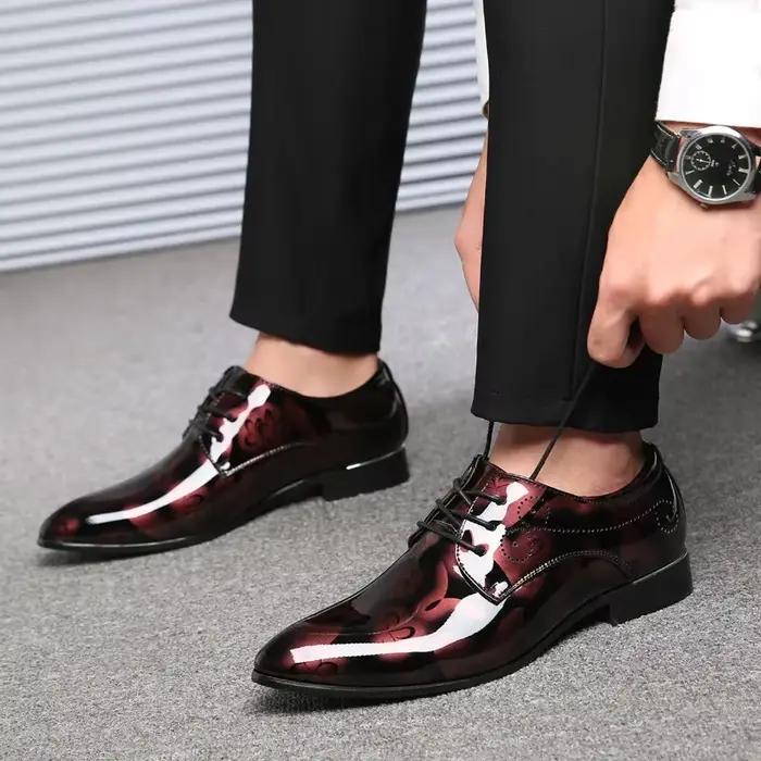 Chaussures Oxford de luxe pour hommes