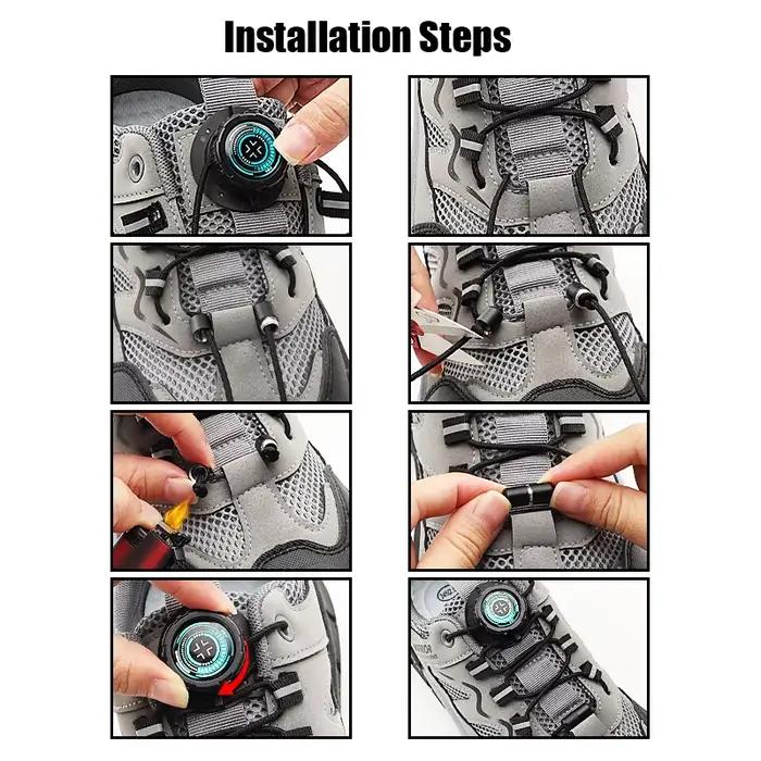 Lacets de chaussures automatiques pour baskets de tennis