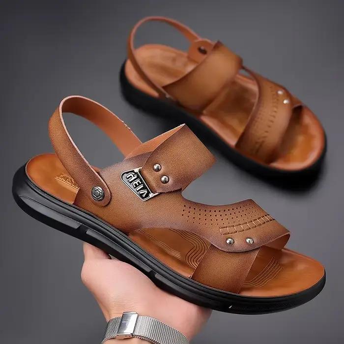 Sandales décontractées à fond souple pour hommes