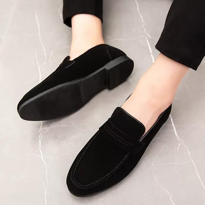 Chaussures Oxfords en Cuir Suédé pour Homme