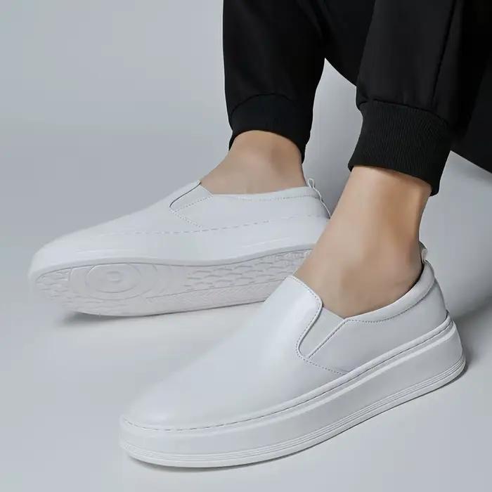 Semelle souple mocassin confortable chaussures décontractées