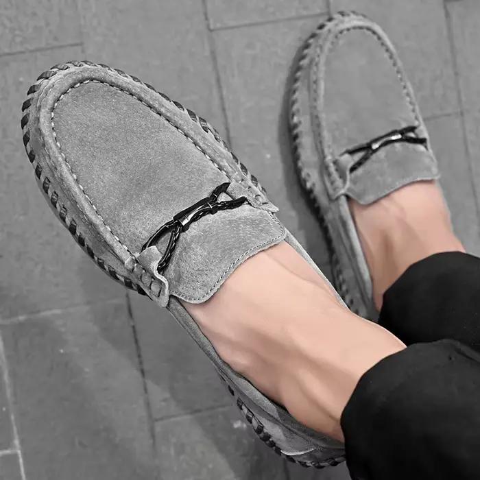 Mocassins plats confortables pour hommes