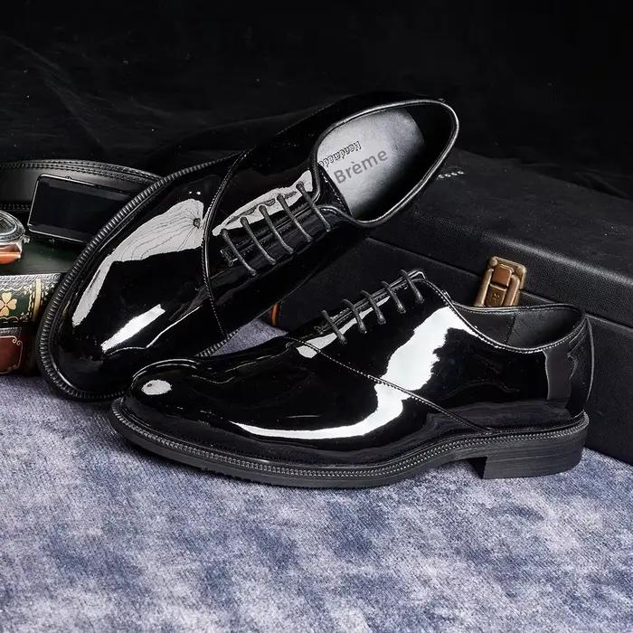 Chaussures Oxford à bout pointu pour hommes