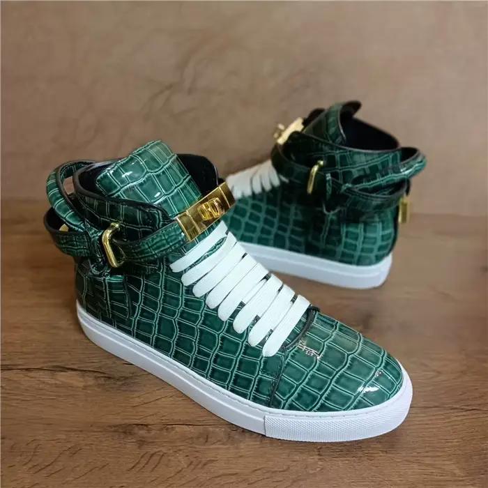 Chaussures en cuir naturel véritable pour hommes, marque de luxe, confortables, décontractées, blanches, baskets de créateur de haute qualité, cadeaux pour hommes originaux