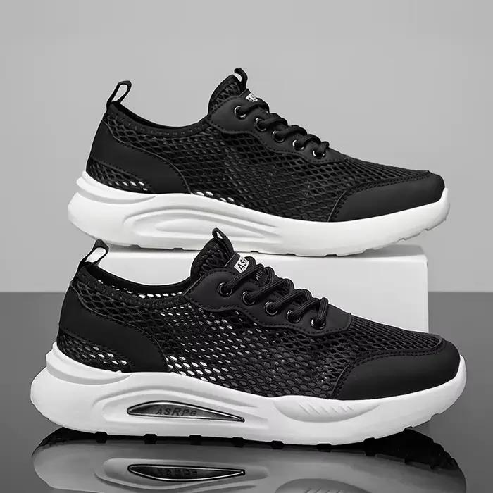 Chaussures de sport d'été pour homme en tissu, tendance et décontractées, idéales pour les activités outdoor et les sorties estivales