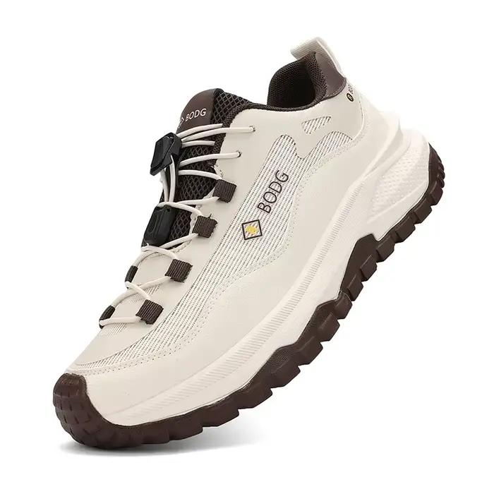 Chaussures de randonnée homme baskets imperméables résistantes anti-glissement sportives légères à lacets pour camping en plein airUsageId54