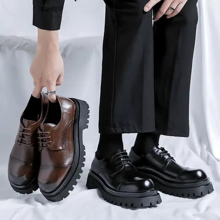 Chaussures en cuir pour hommes