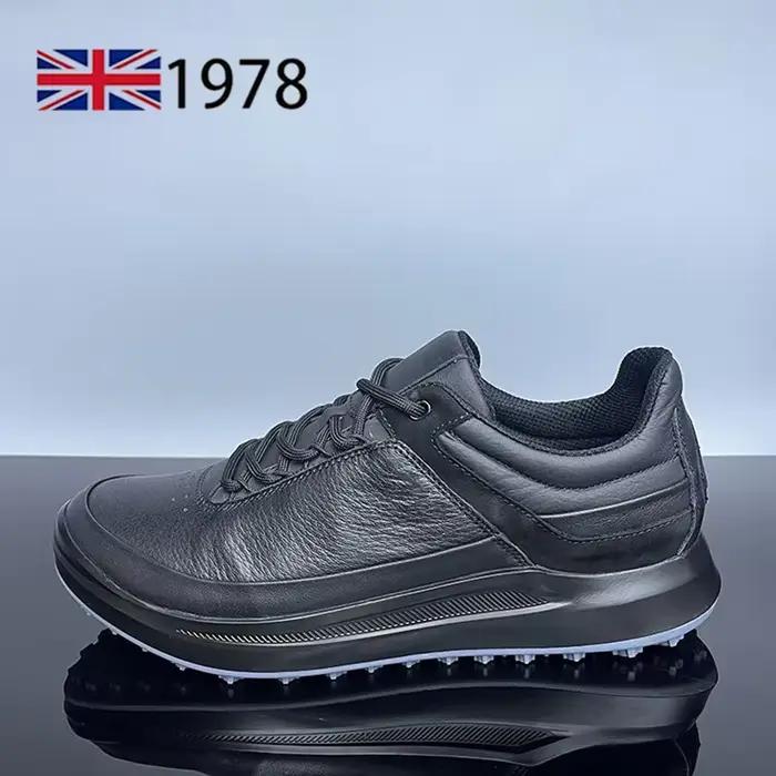 Chaussures en cuir véritable pour hommes