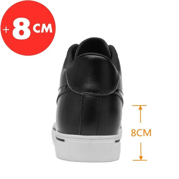 Baskets en cuir véritable pour hommes