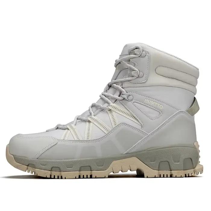 Chaussures de randonnée HUMTTO imperméables en fourrure pour femmes et hommes, baskets de ski chaudes en laine, collection hiver 2024 pour randonneurs et skieurs