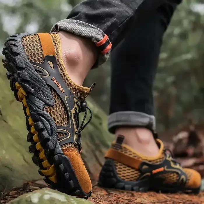 Chaussures de randonnée résistantes à l'usure pour hommes baskets de jogging et trekking zapatos rapides zones extérieures invierno extérieur anti-ald