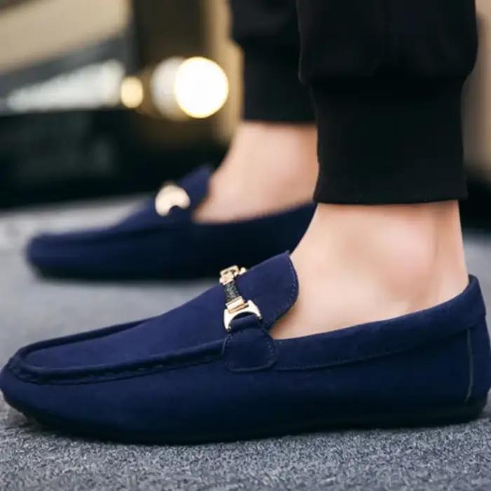 Chaussures décontractées pour hommes mocassins de conduite doux et confortables
