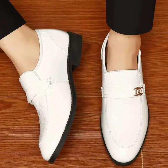 Chaussures habillées à bout pointu pour hommes