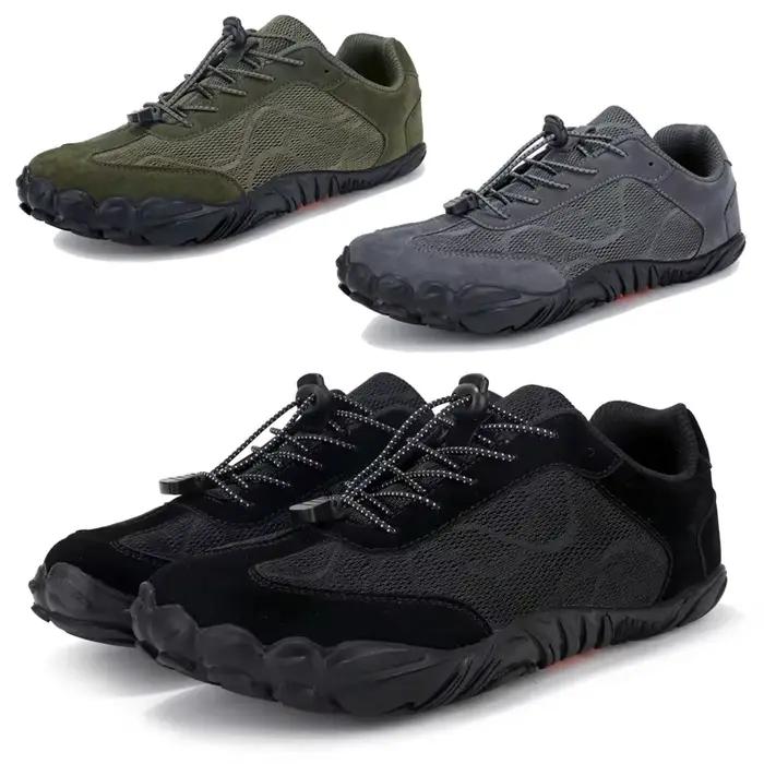 Nouvelles chaussures de Trekking en plein air pour hommes, respirantes, imperméables, légères, à séchage rapide, chaussures de marche à cinq doigts pour hommes et femmes