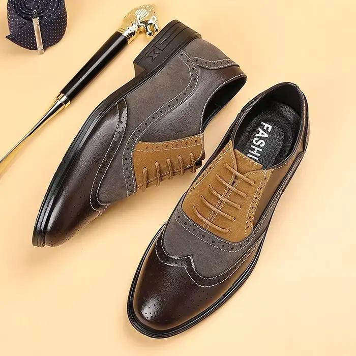Chaussures habillées décontractées pour hommes