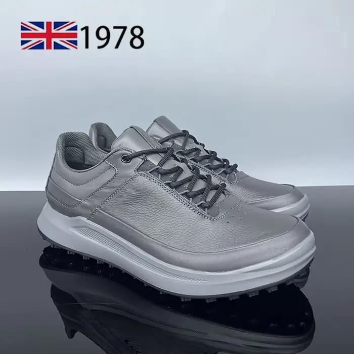 Chaussures en cuir véritable pour hommes