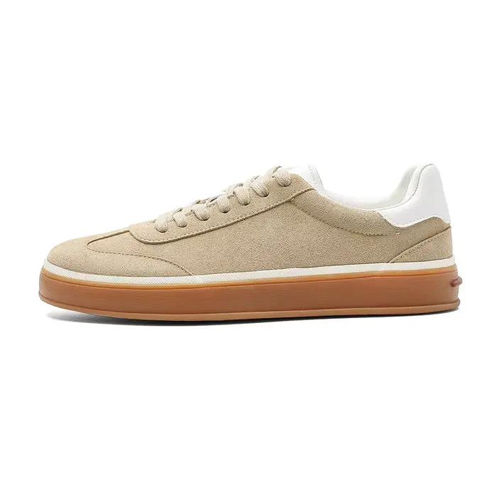 Chaussures décontractées pour hommes en cuir bout rond solides et confortables pour tenues professionnelles et loisirs occasions spéciales