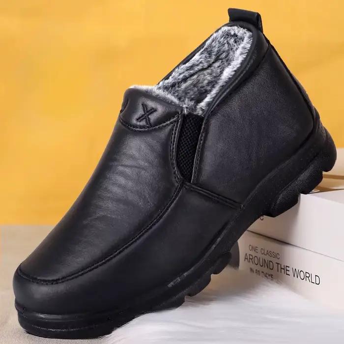 Bottes hommes neige en plein air chaussures pour hommes bottes d'hiver pour hommes bottines de randonnée chaussures pour hommes imperméables chaussures de travail chaussures