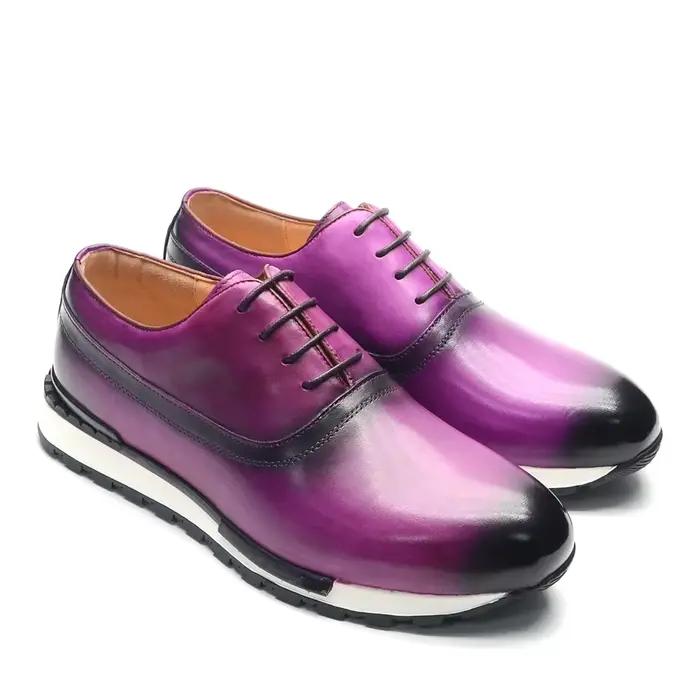 Chaussures Oxford classiques de luxe pour hommes