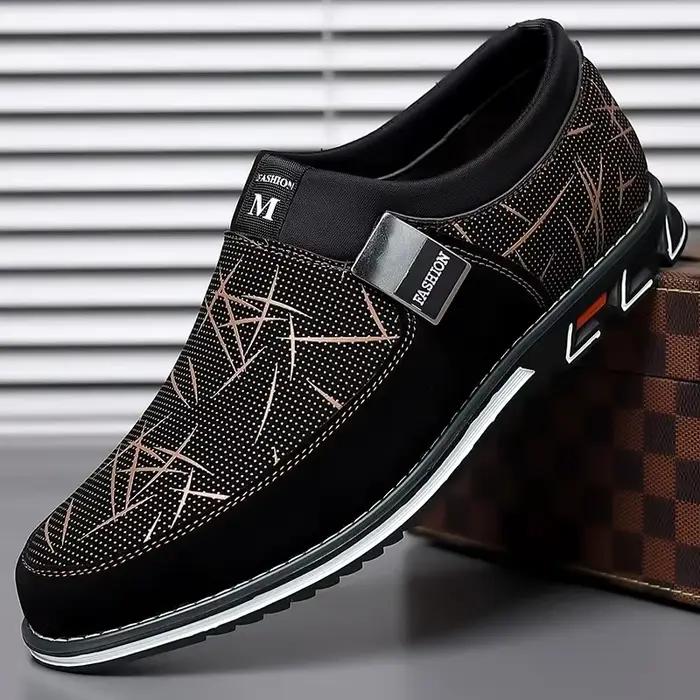 Chaussures en cuir de luxe pour hommes