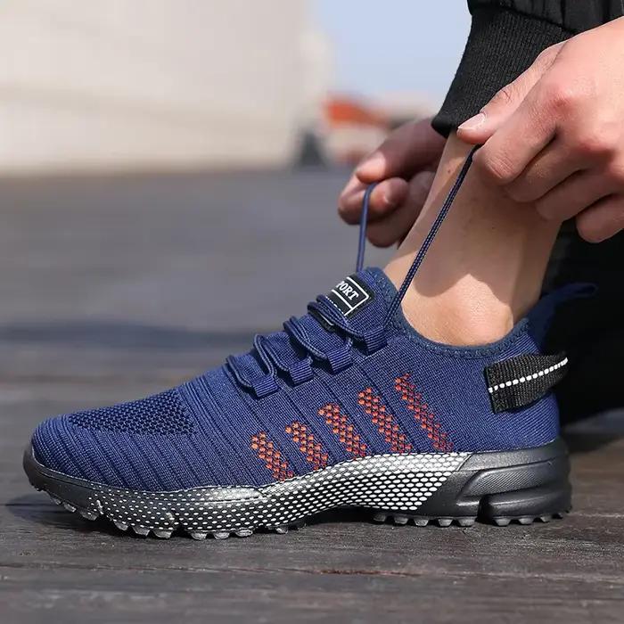 Chaussures décontractées pour hommes printemps automne motif vichy confortables et durables pour toutes les occasions