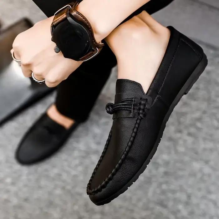 Chaussures en cuir décontractées pour hommes