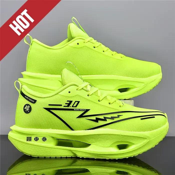 Chaussures ADMAR de course à pied avec plaque en carbone respirantes et confortables pour hommes et femmes pour entraînement marathon et sorties de jogging