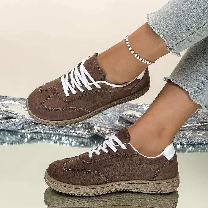 Chaussures de sport rétro polyvalentes et confortables pour femmes